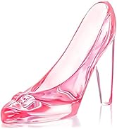 LINSINA Crystal Glass Slipper Shoes,High Heels Shoes Ornaments Girls, Birthday Party Decor, Birth...