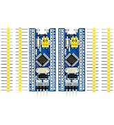 WWZMDiB 2 Pcs STM32F103C8T6 Development Board Blue pil Compatible with for Arduino STM32 The Main...