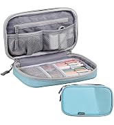 pack all Pencil Pen Case, Portable Pencil Pouch with Zipper, Compact Stationery Bag Makeup Bag, P...