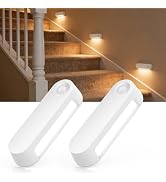 Fuligent Motion Sensor Night Light, 1800mAh Battery Operated Lights, 80LM | 3000K Warm White, Mot...