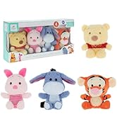 KIDS PREFERRED Disney Baby Winnie The Pooh 4 Piece Cuteeze Gift Set Plush Collector Set of Stuffe...