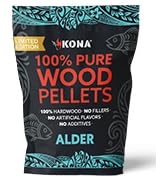 Kona Alder Wood Pellets – Limited Edition for Ninja Woodfire Grill, Outdoor Oven & Smoker – 2lb R...