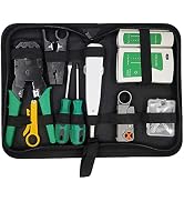 Network tool RJ45 Network Cable Tester RJ45 Crimp Tool Kit CAT5 CAT5e CAT6 Crimping Tool Kit Ethe...