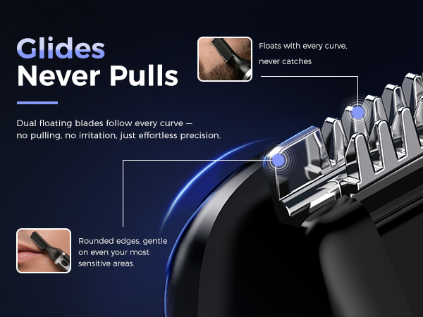 SAFE DUAL BLADE Blades designed with you in mind – precision dual rounded design