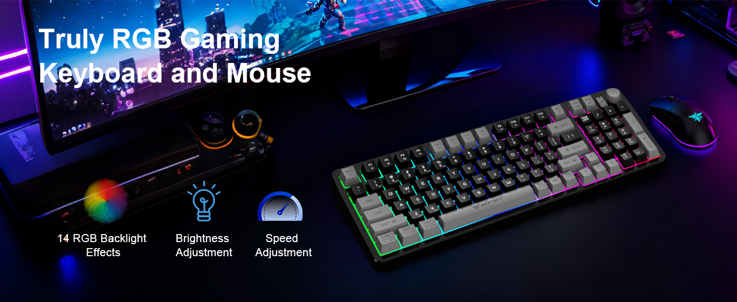 keyboard and mouse