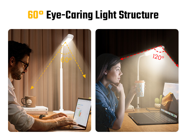 eye caring desk lamp