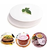 Meykers Patty Paper Sheets for 5 Inches Burger Press | 300 Pcs Round hamburger patty paper to Sep...