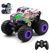 DYODYORC Remote Control Car, 2.4Ghz All Terrain Monster Truck Toys, RC Truck with Music, 3 Lighti...