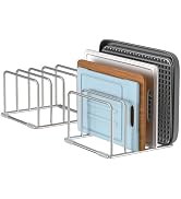 LAEMYFYRE Cutting Board Stand, Cutting Board Rack, Cutting Board Organizer Stainless Steel, Cutti...