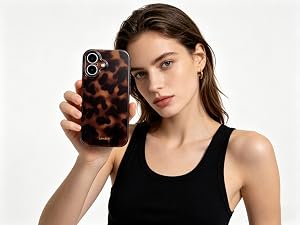 cute iPhone 16 case tortoiseshell