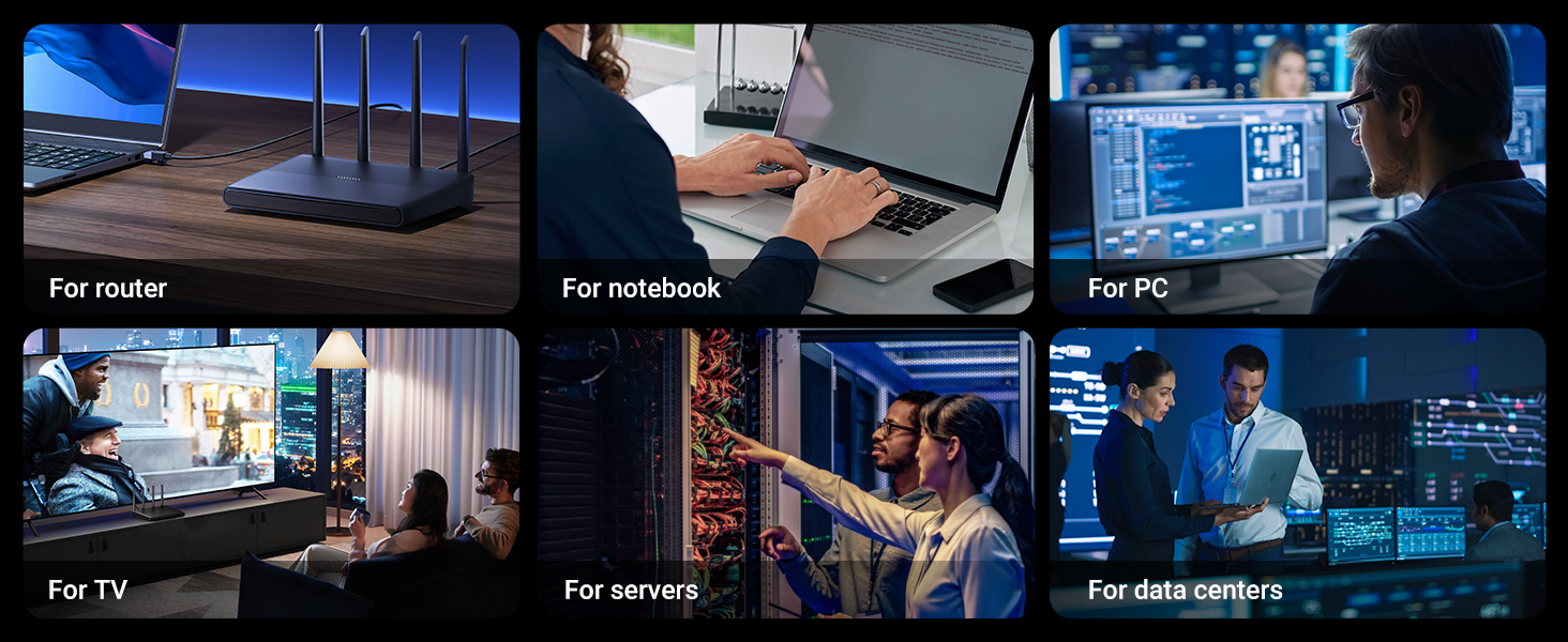 ethernet cable cord internet lan gigabit patch cable connector RJ45 shielded black long router