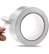 PackYard Aluminum Foil Tape 2 Inch x 99Ft (3.9 Mil) Heavy Duty Waterproof High Temperature Sealin...