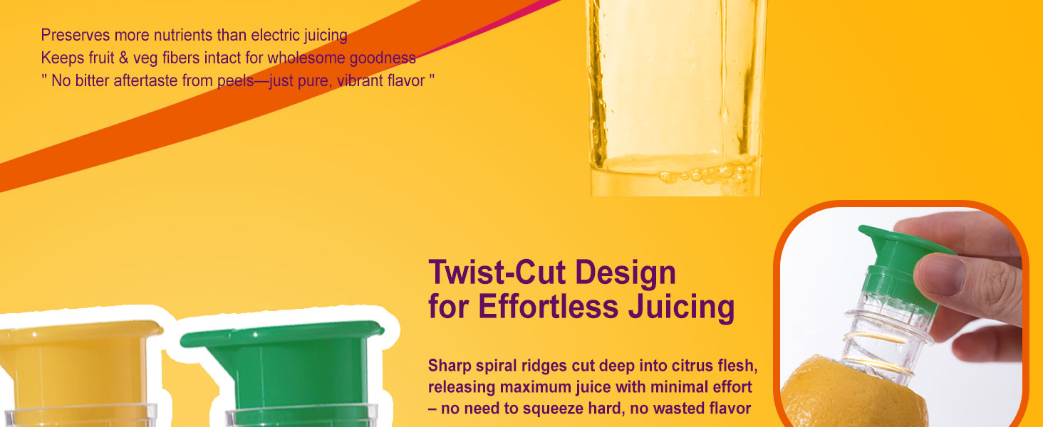 Twist-Cut Design, Built_in Filter, Detachable for Quick, Easy Cleaning