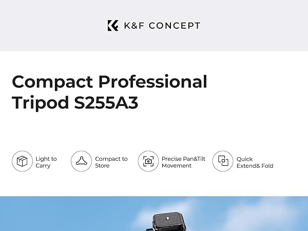 K&F Concept Compact Tripod