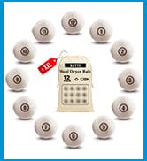 ACTTE Sheep Wool Dryer Balls 12 Pack XXL