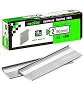 meite 16 Gauge Flooring Nails 2 Inch, 16GA L Cleat Nails Hardwood Flooring Nails for Flooring Nai...