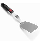 Stainless Steel Flexible Spatula Solid Turner, XiaoZu Thin Metal Spatula for Cast Iron Skillet, T...