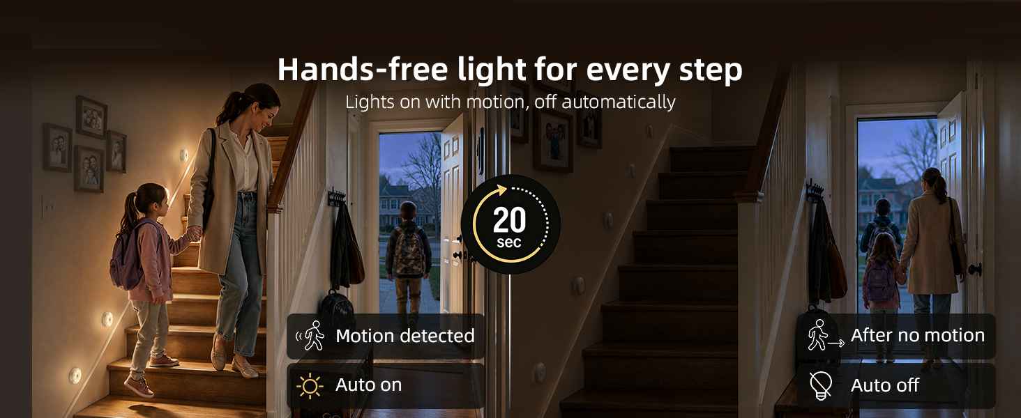 motion sensor lights indoor