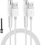 BENSN Charger Cord for Philips Norelco One Blade QP1924, Charging Cable for Philips Beauty Lady E...