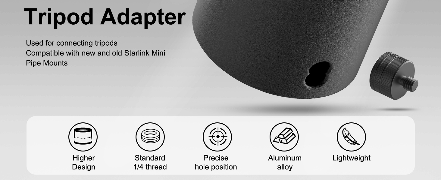 starlink mini tripod mount adapter