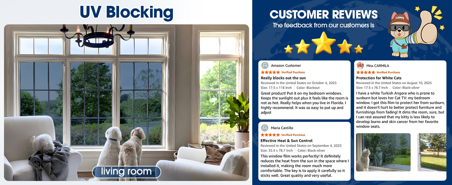 UV Blocking Window Film