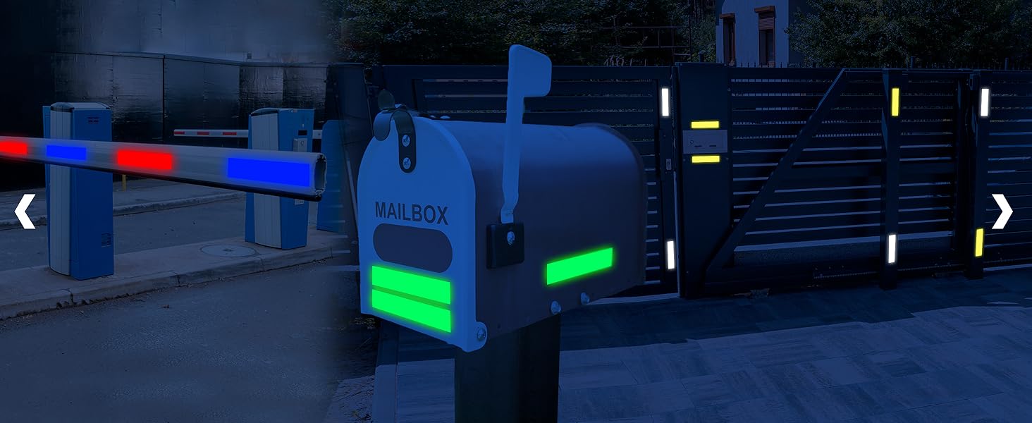 reflective stickers for mailbox