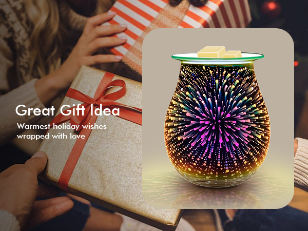 3D Fireworks Wax Melts Warmer - 7