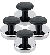 Master Magnetics Ceramic Round Base Magnet with Knob Pack - Heavy-Duty Strong Magnets with Knobs ...