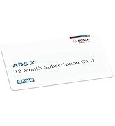 Bosch 3945-SUB-BAS ADS X 12 Month Software Subscription - Basic Plan - for Use with ADS 525X and ...