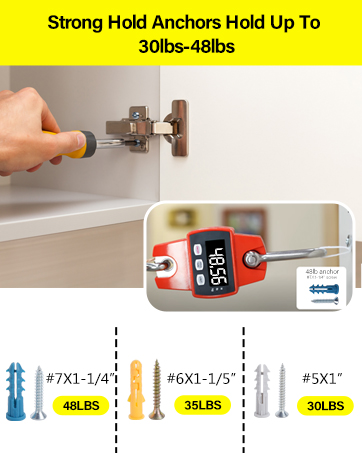 Wall anchors for drywall