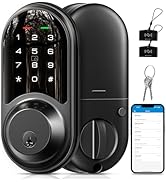 Veise RZ06 Smart Lock for Front Door with App Control, Keyless Entry, Electronic Digital Deadbolt...