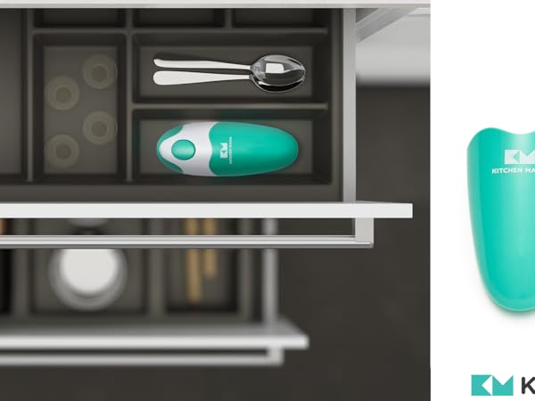 kitchen mama can opener small can opener can opener for arthritis hands free can opener for seniors