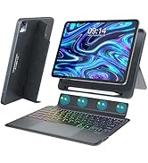 OPAKIT Magnetic Backlit Keyboard Case for iPad Pro 12.9(6th/5th/4th/3rd Gen) with Multi-Touch Tra...