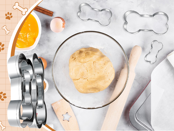 dog bone cookie cutters