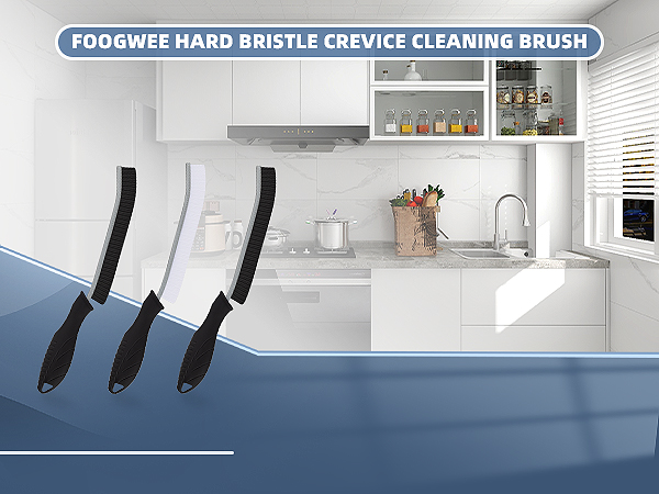 Hard Bristle Crevice Cleaning Brush