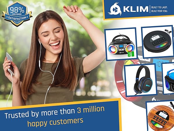 KLIM Discman + Headset