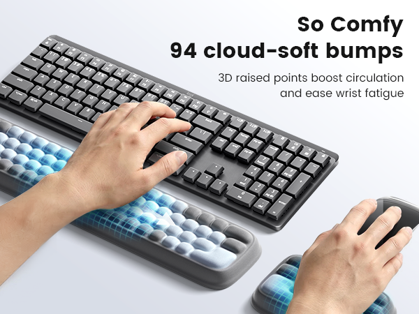 mouse and keyboard wrist rest