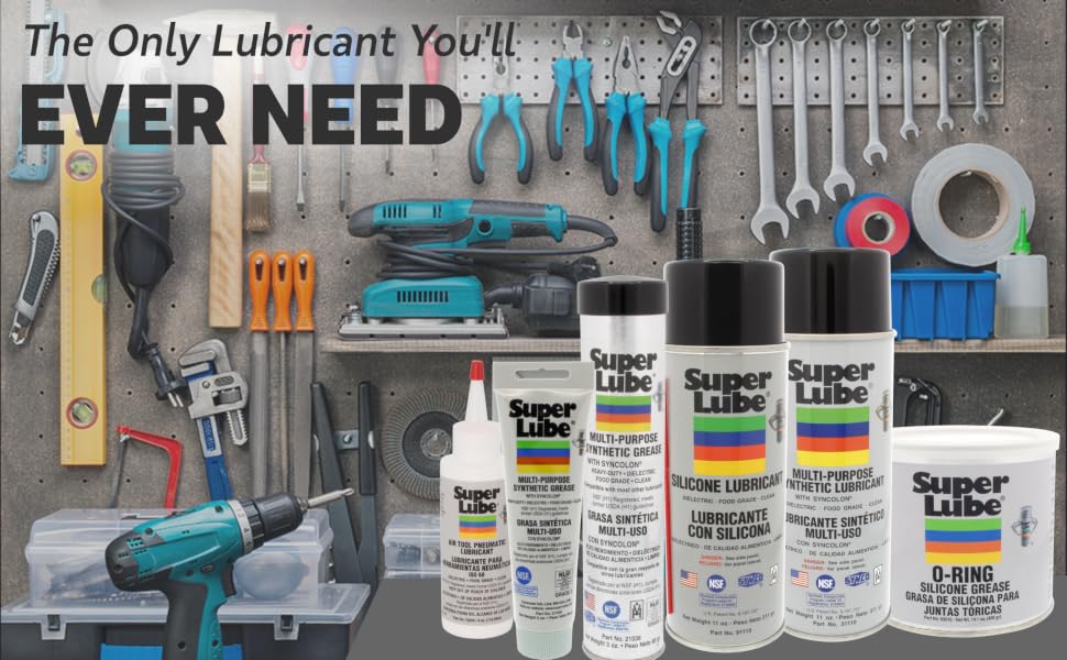 super lube, silicone lubricant, food safe lubricant, synthetic grease, kano laboratories