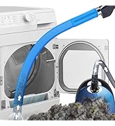 PetOde Dryer Vent Cleaner Kit, Flexible Dryer Lint Vacuum Attachment Compatible with Most Vacuum ...