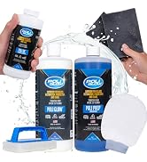 Poli Glow Deluxe Kit Fiberglass Repair RV & Boat Cleaner - Complete Fiberglass Restorer for Boats...