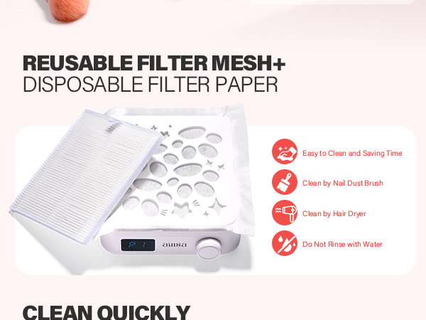 nail dust collector