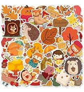 Fall Stickers,Thanksgiving Stickers for Kids,Non-Repeating Sticker for Kids | 100Pcs Stickers for...