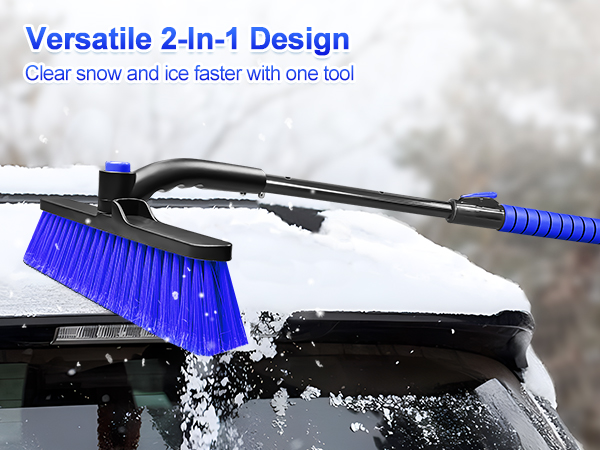 snow brush ice scraper