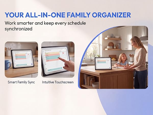 touchscreen digital calendar