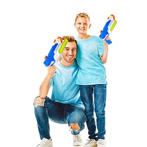 this water guns set is suitable for both adults and children