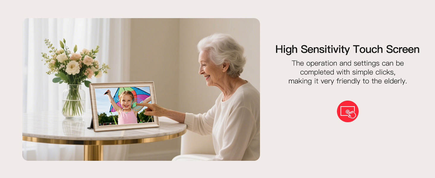 frameo digital frame wifi picture photo video share moment from phone