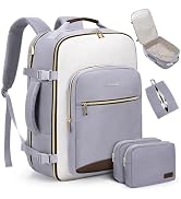 LOVEVOOK Large Travel Backpack for Women & Men, 40L Carry on Backpack for Airplanes, TSA Personal...