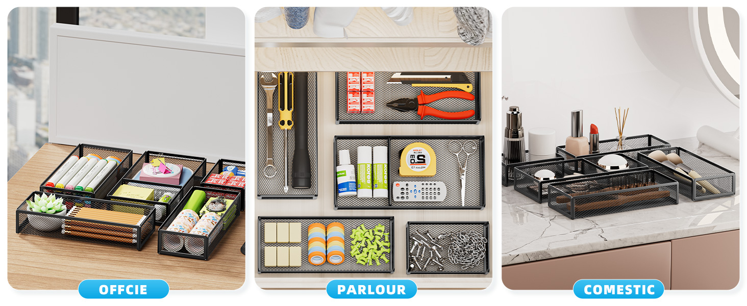 desk drawer organizer tray