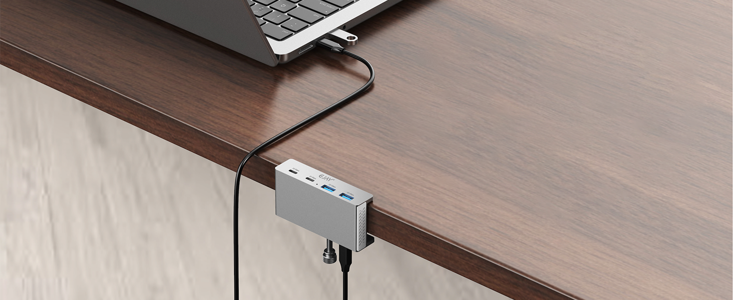 usb hub desk mount