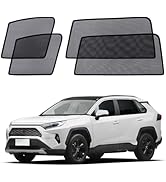 XCBYT Car Window Shades - 4 Pack for 2019-2024 Toyota RAV4 Sun Shade Side Window Sun Shade Car Wi...